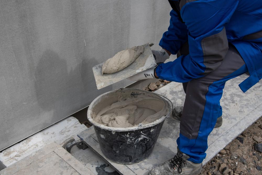 Podzimní teploty mohou negativně ovlivnit omítání